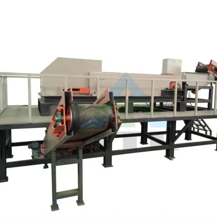 Máquina de recuperación de chatarra de aluminio Separador magnético para plásticos y metales no ferrosos