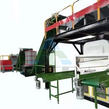 20-120 t/h Radiador de aire acondicionado Equipo de separación de cobre y aluminio Aco separador