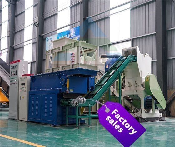 Trituradora de alambre de desmontaje con motor eléctrico estator de 300-1000 t/h para el reciclaje de alambre de cobre