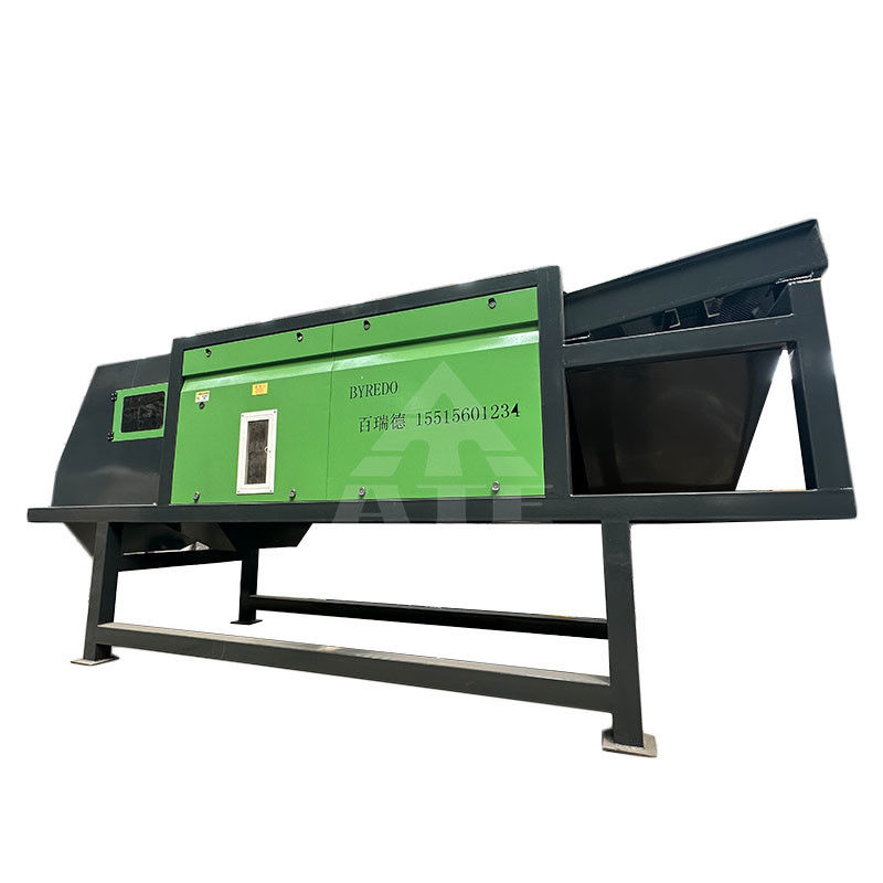 2000 kg Máquina de clasificación de basura Separador magnético de hierro Separador de corriente Eddy para plástico
