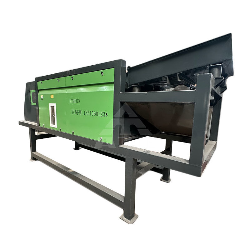 Separador magnético para la separación de latas de cobre y aluminio de metales no ferrosos