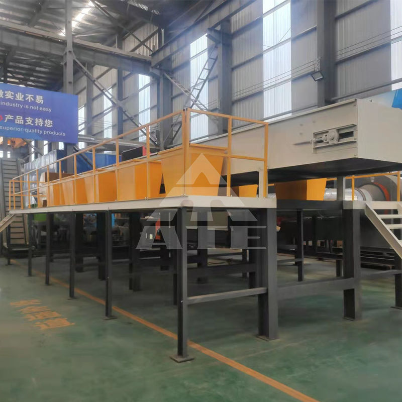 Plataforma de clasificación de venta Máquina de clasificación de residuos sólidos con peso y rendimiento de 2000 kg