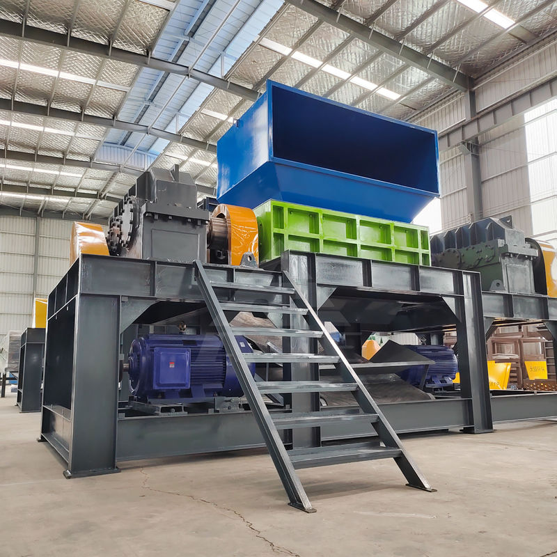 30kW de potencia de trabajo pesado de plástico de desecho de cubo para el automóvil de metal y espesor de pared