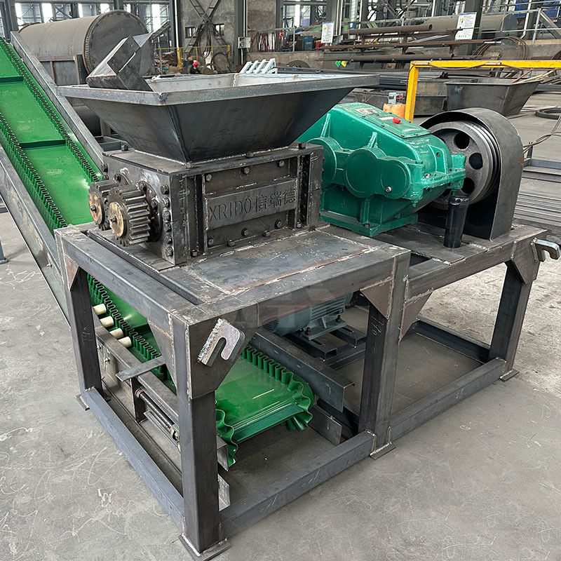 50kW de potencia de una sola potencia de película de plástico triturador para alambre de acero en 200-2200mm tamaño de entrada
