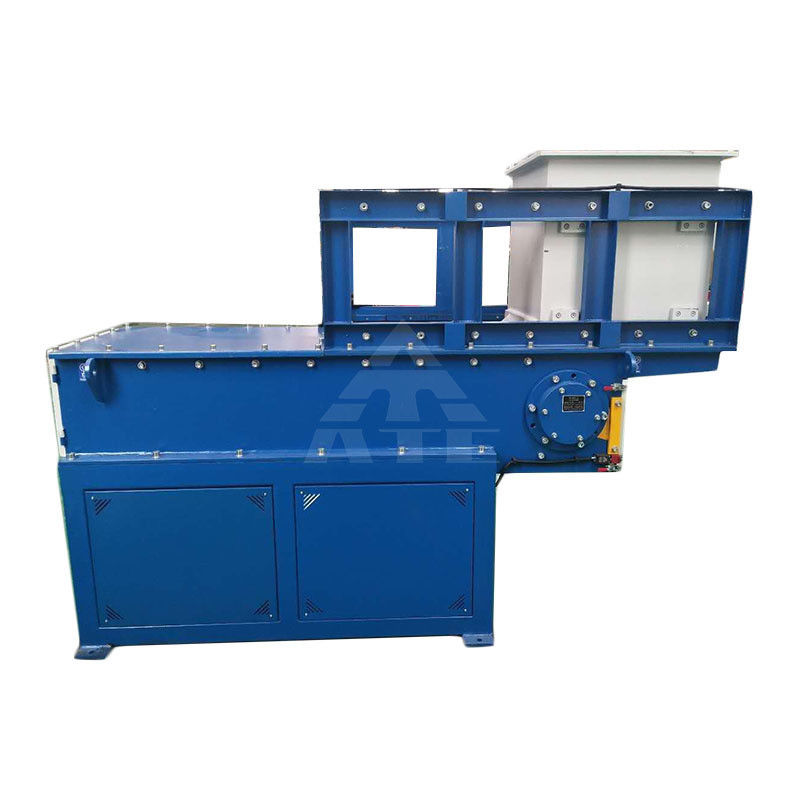300-500 kg/h Capacidad de producción Mini trituradora de cartón plástico de caucho de eje único
