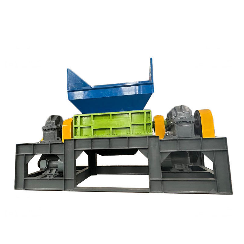 Producto final 1-10 Cm de trabajo pesado trituradora de doble eje para obras de construcción